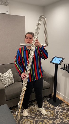 Unique Contrabass Flute Performance that Will Amaze You!