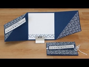 Triangle Tri-Fold Card - Dreifach gefaltete Dreieckskarte mit Produkten von Stampin' Up!
