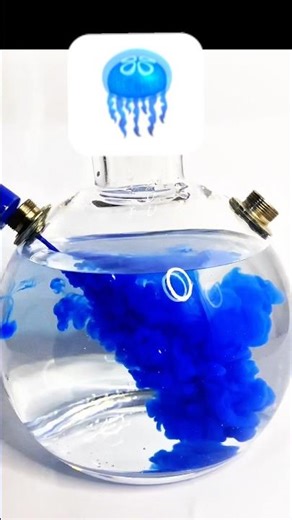 Pouring Satisfactory Paint into a Glass Jar#oddlysatisfying #sort #colormixing