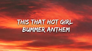 115K views · 1.6K reactions | blackbear - hot girl bummer (Lyrics) | Sound Lyrics | Facebook