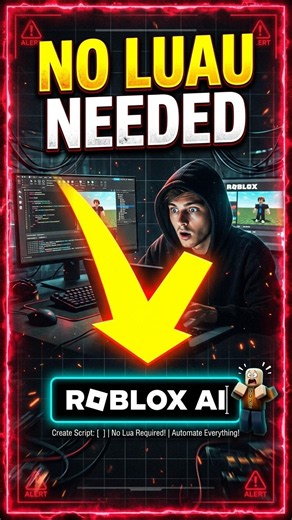 You just found the hidden Roblox AI that builds entire games 💀 #forgeguipartner #robloxdev #roblox