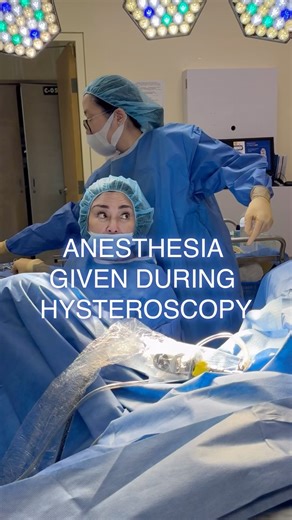 16K views · 71 reactions | ANESTHESIA GIVEN DURING HYSTEROSCOPY. For...