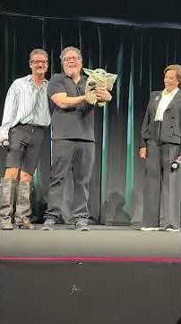 Grogu reunites with "The Mandalorian" Pedro Pascal at Star Wars Celebration in Japan | GMA