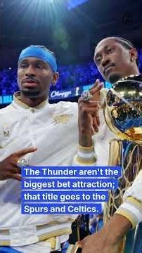 Thunder Lead NBA Betting Odds: Spurs & Celtics Surprise 🌟