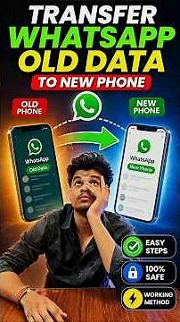 How to Transfer WhatsApp Data to New Phone (100% Easy Method