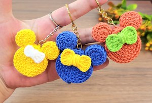 8.6K views · 31 reactions | I made many. I sold them all. very cute and easy cat keychain making #crochet #diy | Crochet design hobby | Facebook