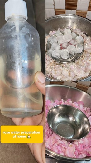 paneer rose water #homade #rosetoner #rosewater #beauty