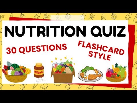 Nutrition Quiz | Nutrition Exam Practice | Food & Nutrition MCQs | Human Nutrition Quiz 2