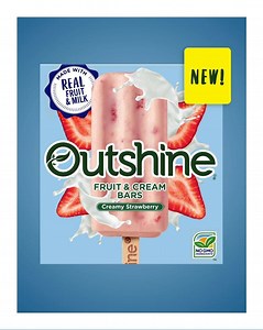 Add a splash of fun with the refreshing and delicious taste of all-new Outshine Fruit & Cream Bars! | Outshine Snacks