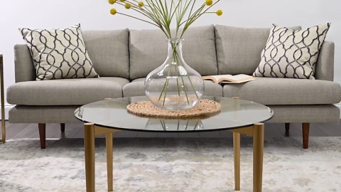 Tayse Rugs Diamond Abstract Blue 8 ft. x 10 ft. Indoor Area Rug DIA1101 8x10