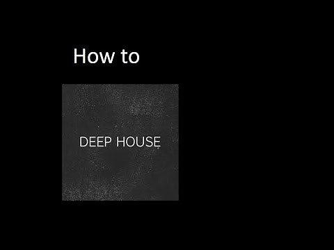 How to make simple deep house in 2 minutes in LMMS