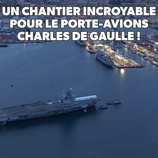 🛳️✈️ Le Charles de Gaulle est impressionnant : 260 mètres de long pour 60 de large, comparable à un véritable immeuble flottant sur la mer. Comment faire pour réparer un tel bâtiment ? ▶️ Charles de Gaulle, le grand check-up ! à retrouver sur RMC Découverte et RMC BFM Play ➡️ https://bit.ly/3xV0qBH | RMC Découverte