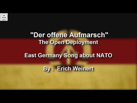 Der Offene Aufmarsch - East German Song - With Lyrics