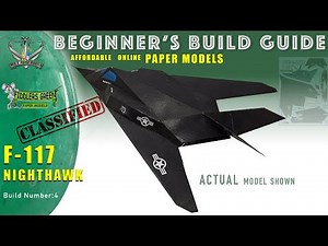 BEGINNERS GUIDE - HOW TO BUILD FIDDLERS GREEN MODEL STEALTH F-117A