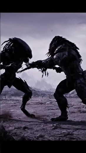 Alien vs. Predator fight scene