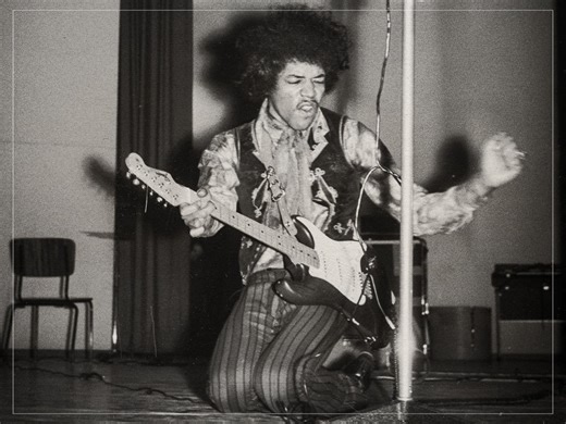 The female guitarist Jimi Hendrix was always desperate to emulate