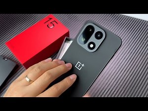 OnePlus 15 Black Unboxing 🔥 | First Hands-On Impressions – Sleekest Flagship Yet! 😍