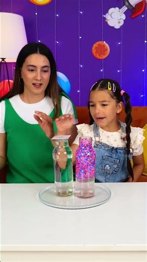 Colorful Spheres 💧🌈 Will They Float or Sink?