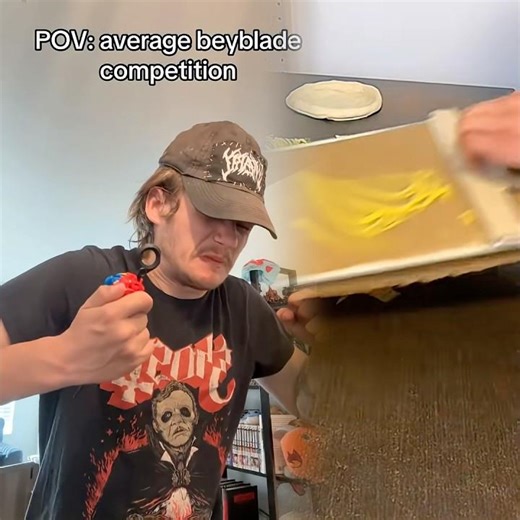 Let it rip#comedy#beyblade#tabletop#competition