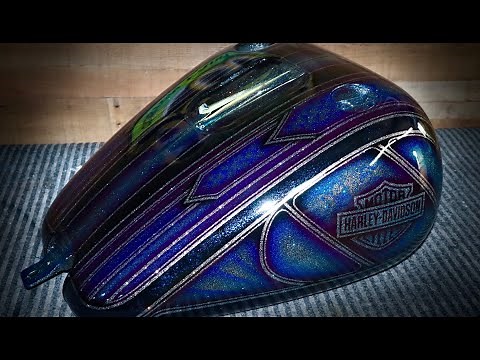 Lowrider Style Metal flake Paint Job