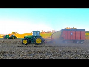 Baling and Chopping Corn Stalks On A Small Family Dairy Farm! New Born Calf During Harvest 2025