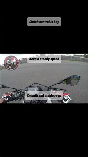 How to do a figure of 8 – motorcycle training for beginners