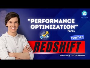 Redshift Complete Training Course [Part 23] | Redshift Performance Optimization part 1 |