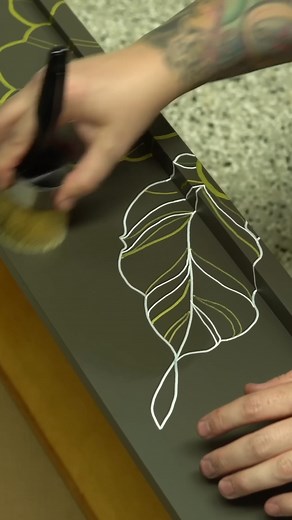 Artistic Furniture Makeover #furniturerescue #furnitureflipping #paintingfurniture | Transcend Furniture Gallery