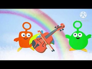 Bloop And Loop Violin Balloon & Tiger