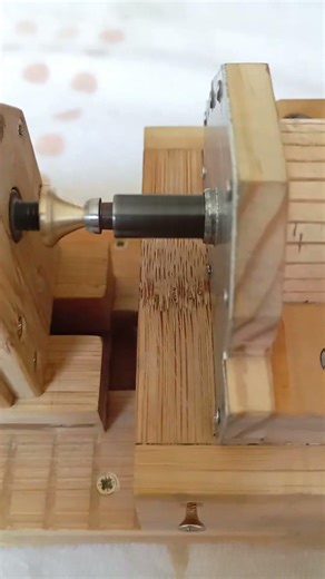 Noisy Mini Lathe, The bearing is for a sliding cabinet door. This is a previous video.