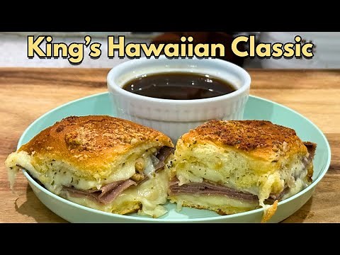 How to Make King’s Hawaiian French Dip Sliders | Irresistible!