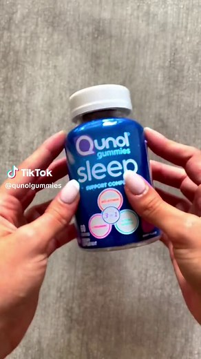 Get the sleep you need with Qunol Sleep Gummies! 💤🌙 Made with melatonin and other natural ingredients to help you fall asleep faster #sleepbetter #naturalingredients #QunolSleepGummies