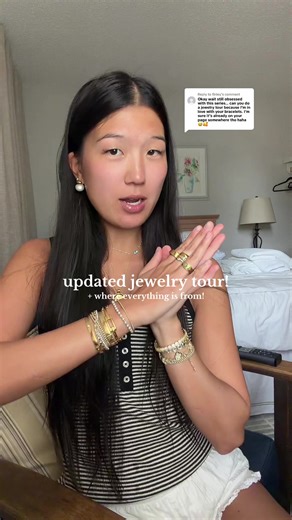 Replying to @finley everyday jewelry tour! @Karen Lazar Design @Aurate NY @JacqMaria Jewelry @Lisa Gozlan Jewelry @Missoma London @Electric Picks Jewelry @Monica Vinader @ouraring @Ring Concierge #everydayjewelry #jewelrytour #jewelrytok