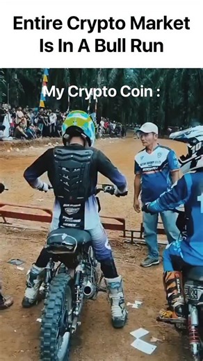 Master of Crypto on Instagram: "My Coin Be Like 😂 Whole crypto market is flying in a bull run but my coin is just standing there like “I’ll move when I feel like it” No pump no progress just pure patience training #BTC #Bullrun #Trading #Crypto #Market #Funny #Meme #Altcoins #Traders #Life"