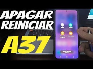 💯 Como Apagar o Reiniciar un Samsung A37 📱3 maneras sencillas y rápidas
