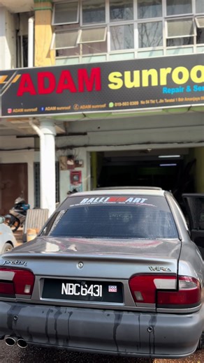 Wira Sunroof Installation with Full Auto Sensor