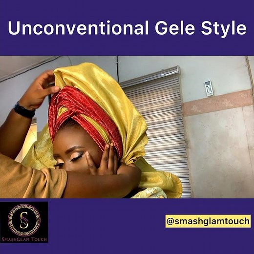 Easy Unconventional Gele Style 2025