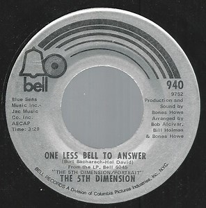 The 5th Dimension - One Less Bell To Answer