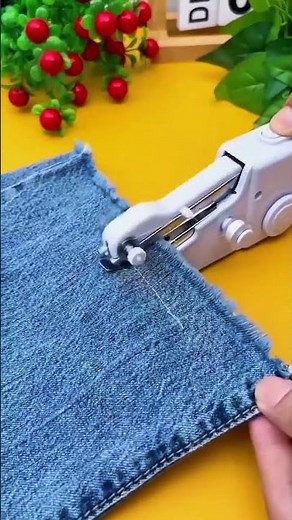 This Mini Sewing Machine Is Surprisingly Useful 🧵🤯