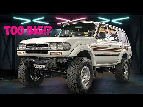 MONSTER 80 series Cruiser! MEGA suspension & tyre upgrade!