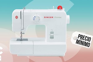 Aprende a coser tu propia ropa con esta máquina de coser Singer 1408 a la venta en Amazon por poco más de 100 euros