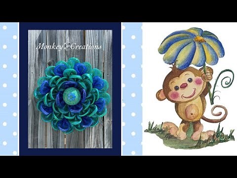 Peacock Themed Crafts | How to Make a Peacock Wreath | #homedecor