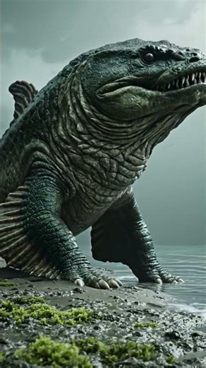 HYNERIA — The Devonian Killer 🐟A fish so aggressive it could hunt on land #shorts