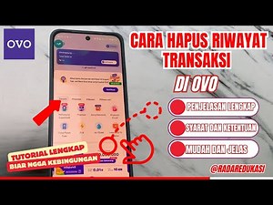 How to Delete OVO Transaction History