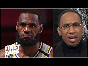 Stephen A. reacts to LeBron saying 2 of his titles are the hardest-won in NBA history | First Take