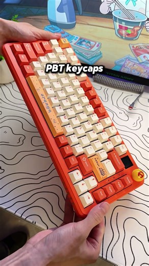 AK820 MAX PLUS❤️ Injecting orange energy,awakening the passion in fingertips #ajazz #keyboard #setup