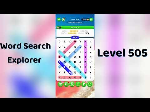Word Search Explorer Level 505 Answer 🔍 | Step-by-Step Guide | Go Answer