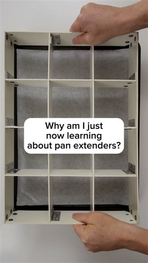 Have you ever used a pan extender? Ever even heard of one? Why does nobody talk about these? I got one from @mfgtray . Perfect cinnamon rolls every time. #cinnamonrolls #cinnamonroll #bakingtips | Cupcake Project