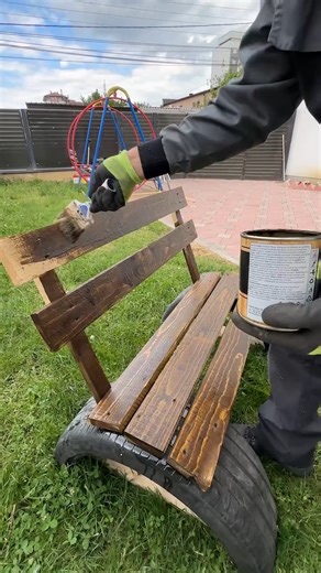 14K views · 64 reactions | DIY chair from old tires | Naturee | Facebook