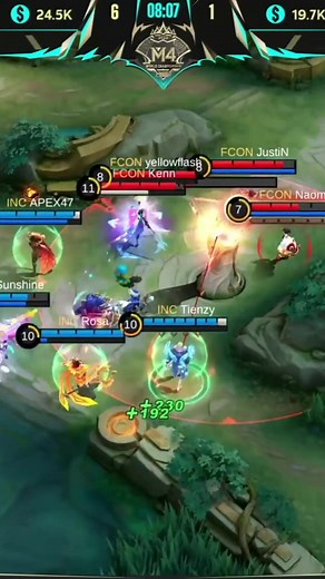 99K views · 840 reactions | Alien’s initiation breaks the Falcon formation! #M4 #DareToBeGreat #MLBBEsports #IncendioSupremacy | Mobile Legends Esports | Facebook